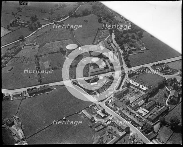 The Yeadon and Guiseley Gas Co Gas Works, Yeadon, West Yorkshire, c1930s. Creator: Arthur William Hobart.
