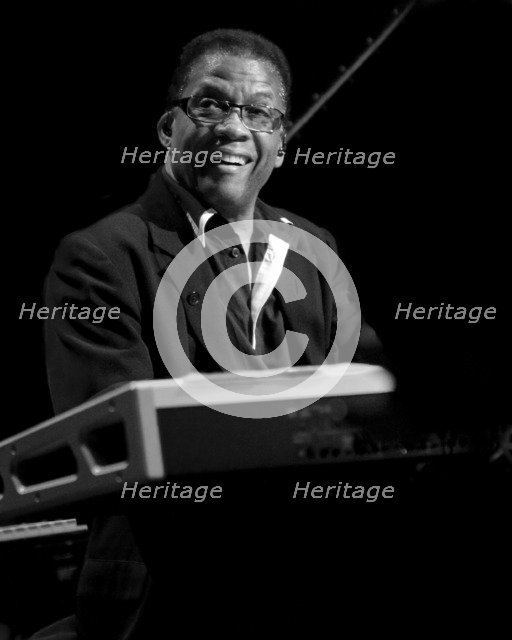 Herbie Hancock, 2008. Artist: Alan John Ainsworth.