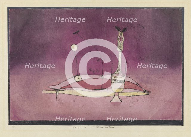 A picture from the boudoir, 1922.