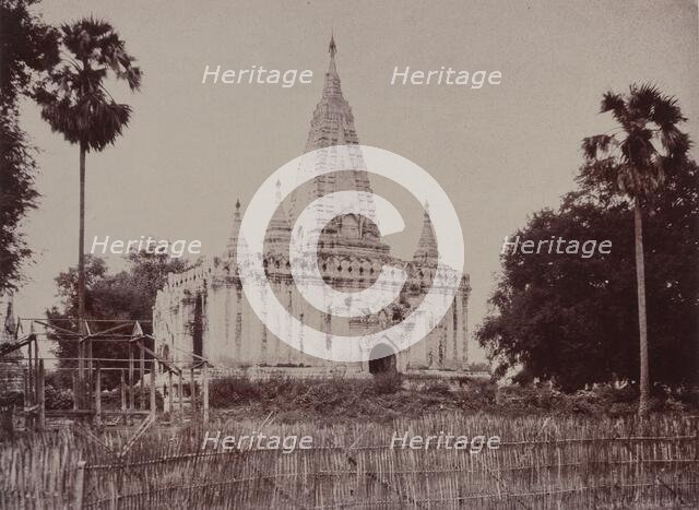 Thayet Myo: Pagoda on the South of Cantonment, August 8, 1855. Creator: Captain Linnaeus Tripe.