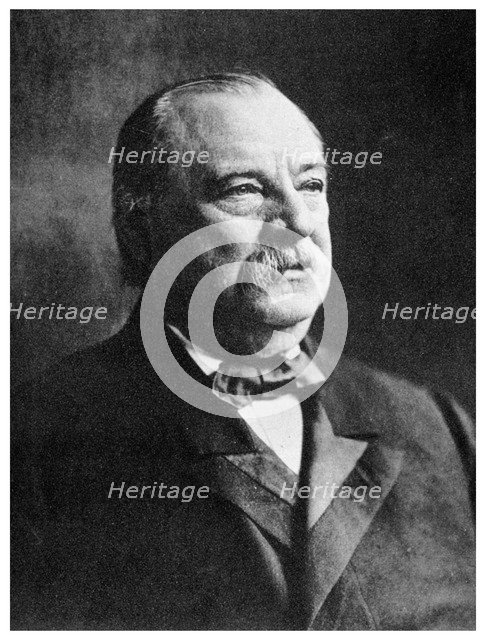 Grover Cleveland, 22nd and 24th President of the United States, 19th century (1955). Artist: Unknown