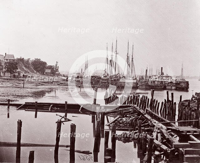 City Point, Virginia, 1861-65. Creator: Andrew Joseph Russell.