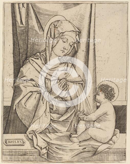 The Virgin and Child, c. 1502. Creator: Benedetto Montagna.