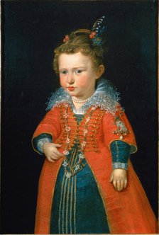 Eleonora Gonzaga (1598-1655) at the age of two, ca. 1600. Creator: Rubens, Pieter Paul (1577-1640).