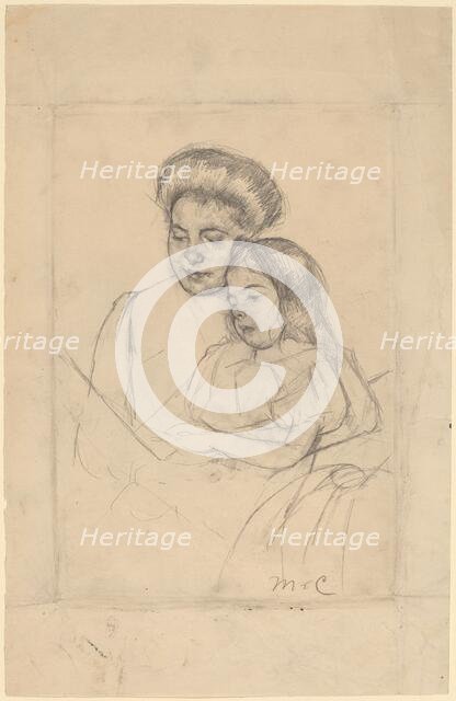 The Picture Book (No. 1), c. 1901. Creator: Mary Cassatt.