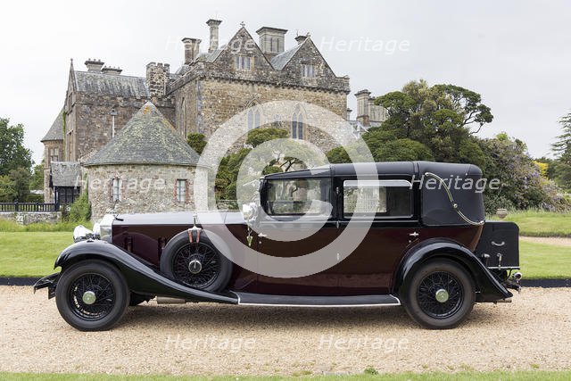 1933 Rolls Royce Phantom II Sedanca de Ville by Barker. Creator: Unknown.