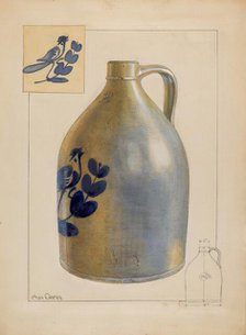 Jug, c. 1937. Creator: Charles Caseau.