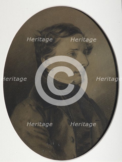 Portrait of the author and lexicographer Vladimir Dal (1801-1872). Artist: Anonymous 