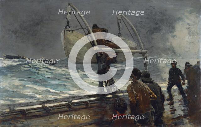 Signal of Distress, 1890. Creator: Winslow Homer.