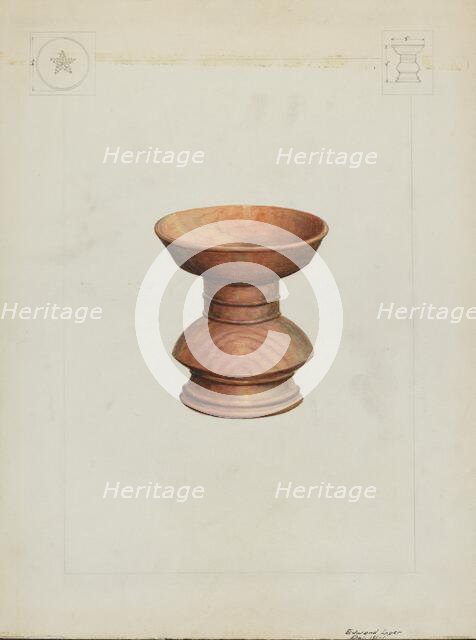 Sand Sifter, c. 1936. Creator: Edward L Loper.