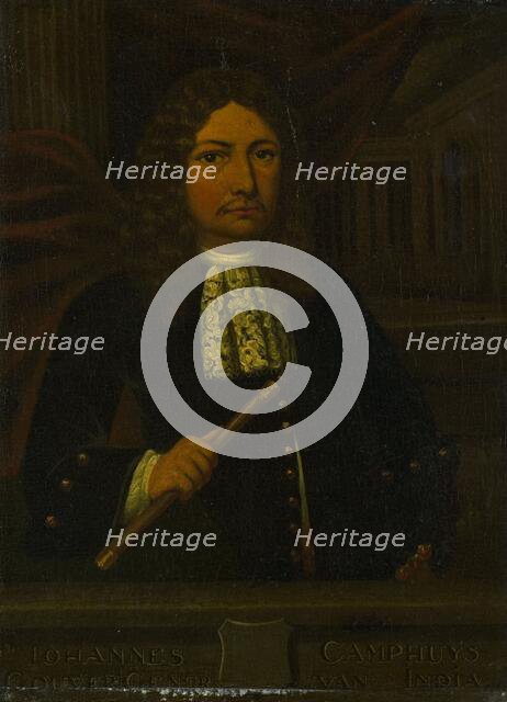 Portrait of Johannes Camphuys, Governor-General of the Dutch East Indies, 1750-1800. Creator: Unknown.