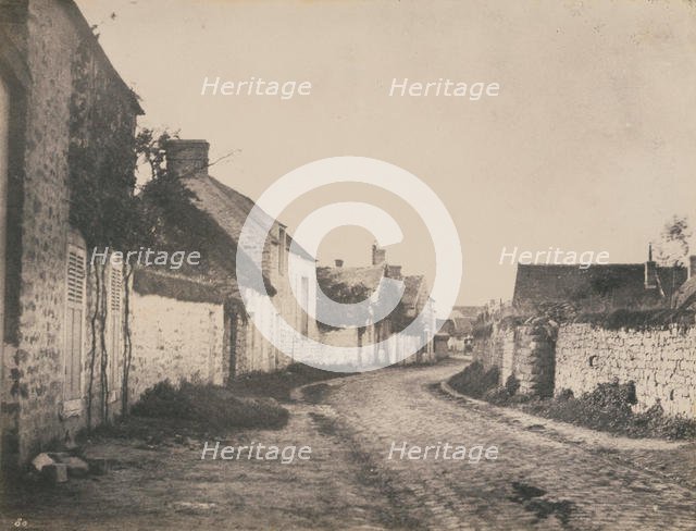 Barbizon, ca 1860. Creator: Cuvelier, Eugène (1837-1900).