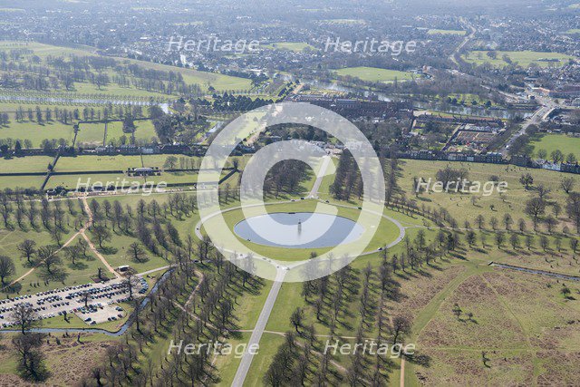 Diana Fountain, Bushy Park, Richmond upon Thames, London, 2018. Creator: Historic England Staff Photographer.