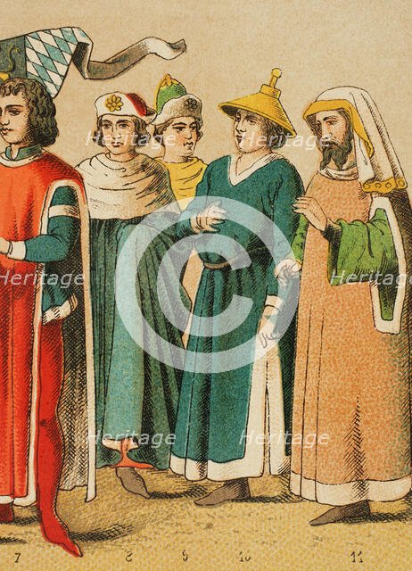 History of Germany, Middle Ages, 1400-1450, (1881).  Creator: Unknown.