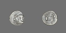 Denarius (Coin) Depicting the Hero Hercules, 100 BCE. Creator: Unknown.