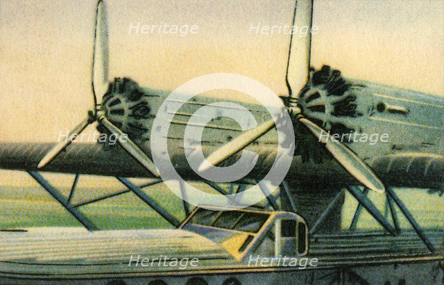 Metal aircraft propellers, 1932. Creator: Unknown.