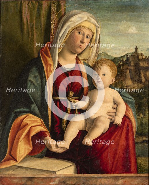 Virgin and Child.