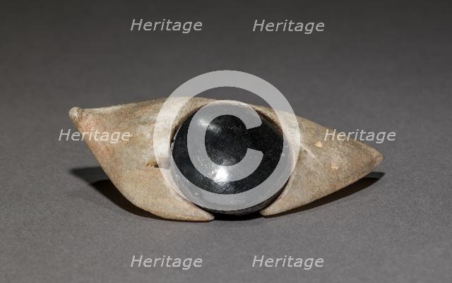 Inlay Eye from Coffin, 1980-1801 BC. Creator: Unknown.