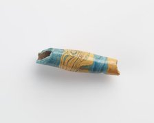 Bead, tubular: in a fragmentary state, 500-400 BCE. Creator: Unknown.