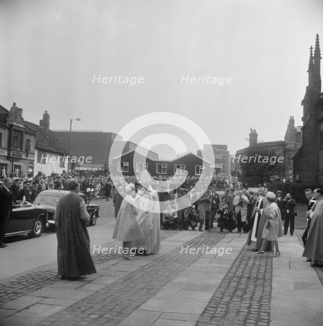 Coventry Cathedral, Priory Street, Coventry, 25/05/1962. Creator: John Laing plc.