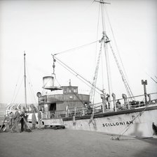 S.S Scillonian, Scilly Isles, c1955. Creator: Arthur Charles Kirby Ware.