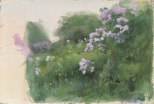 Lilac Bush, c1880-1937. Creator: Eero Jarnefelt.