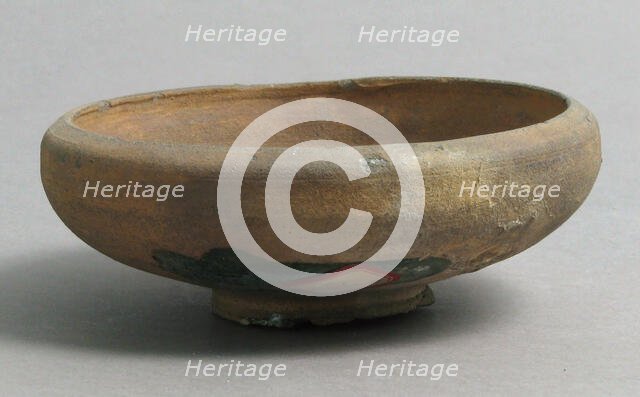 Dish, Deep, French, 15th-16th century. Creator: Unknown.