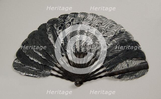 Fan, American, 1855-65. Creator: Unknown.