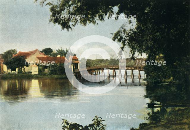 'Hanoi. Le Petit Lac', (Hanoi. The Small Lake), 1900. Creator: Unknown.
