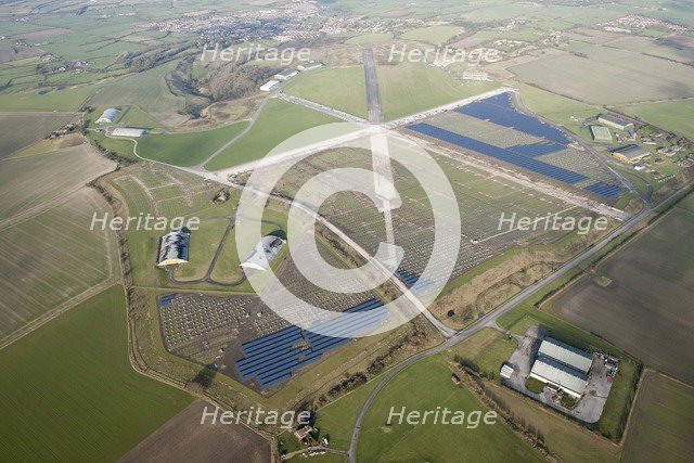 Wroughton Airfield Solar Park, Wiltshire, 2016. Artist: Damian Grady.