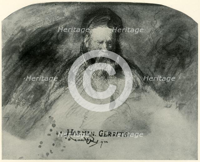 'Portrait of an Old Man (Rembrandt's father)', 1625-1630, (1906). Creator: Unknown.