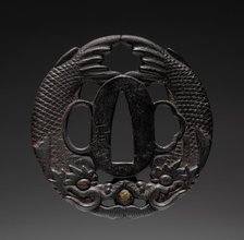 Sword Guard, mid 19th century. Creator: Unknown.