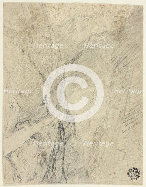 Mountain Gorge, n.d. Creator: John Sell Cotman.