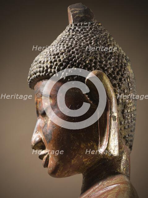 Buddha Shakyamuni (image 4 of 5), c.13th century. Creator: Unknown.