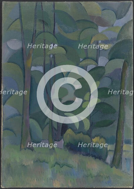 Forest, 1908-1910. Creator: Vladimir Baranoff-Rossine.