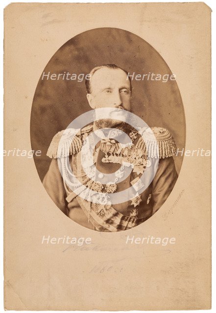 Portrait of Grand Duke Nicholas Nikolaevich (the Elder) of Russia (1831-1891), 1880.
