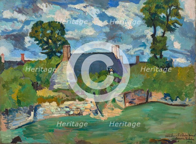 Paysage de Genêt , 1922. Creator: Valadon, Suzanne (1865-1938).