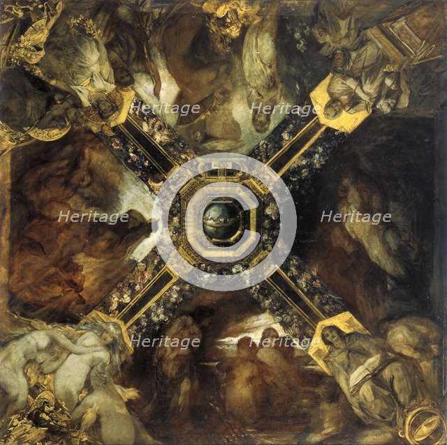 'The Ring of the Nibelung', (study), 1871-1872.  Artist: Hans Makart