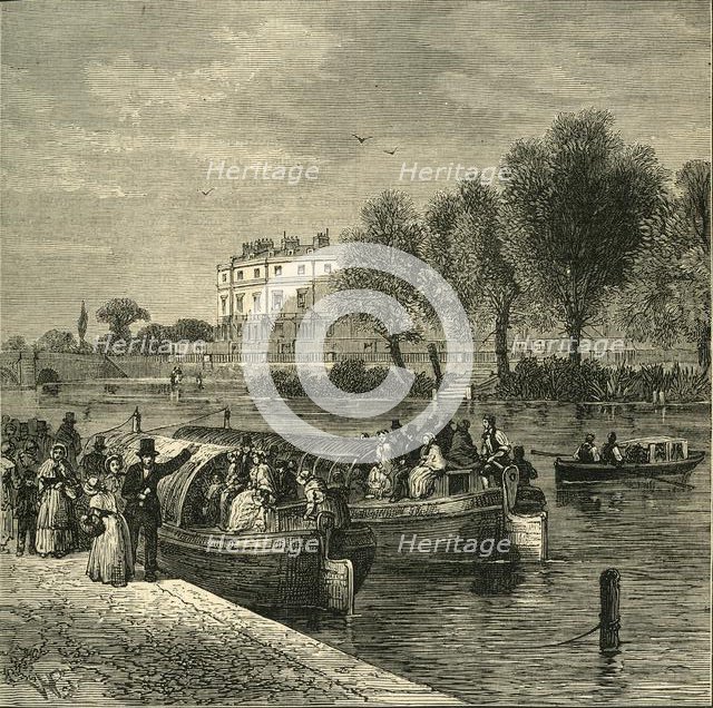 'The Paddington Canal, 1840', (c1876). Creator: Unknown.