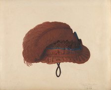 Hat, 1937. Creator: Marie Famularo.