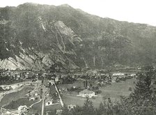 General view of the town of Interlaken, Switzerland, 1895. Creator: Unknown.