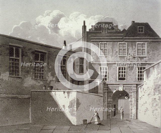 Shaftesbury House, Aldersgate Street, London, 1811. Artist: Anon