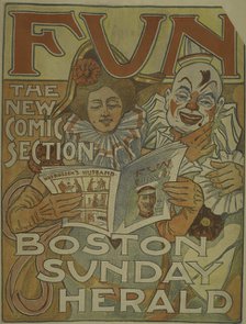 Fun the new comic section. Boston Sunday herald, c1893 - 1897. Creator: Unknown.
