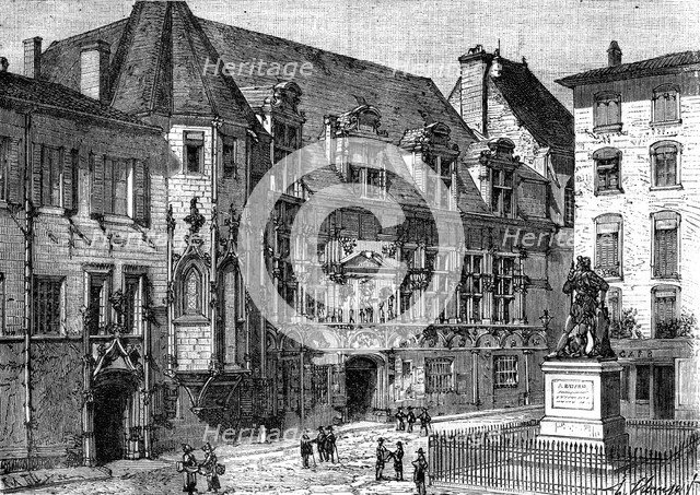 Palace of Justice of Grenoble, France, 1882-1884. Artist: Unknown