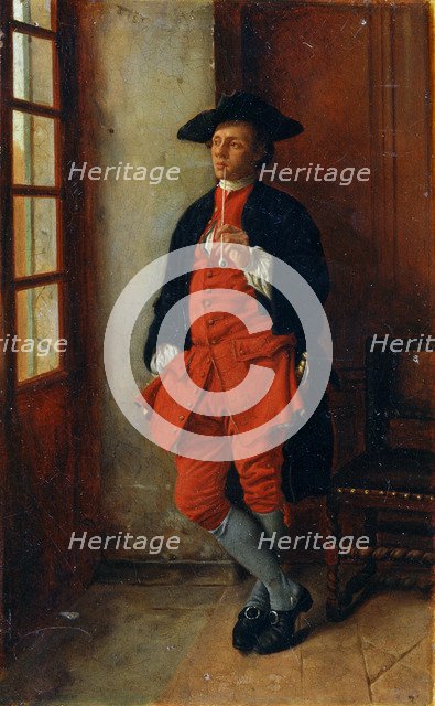 'A Smoker', 19th century.  Artist: Jean Louis Ernest Meissonier