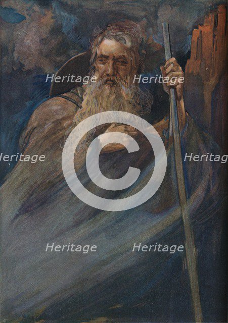 'The Wanderer', c1900 (1902). Artist: Charles Robinson.