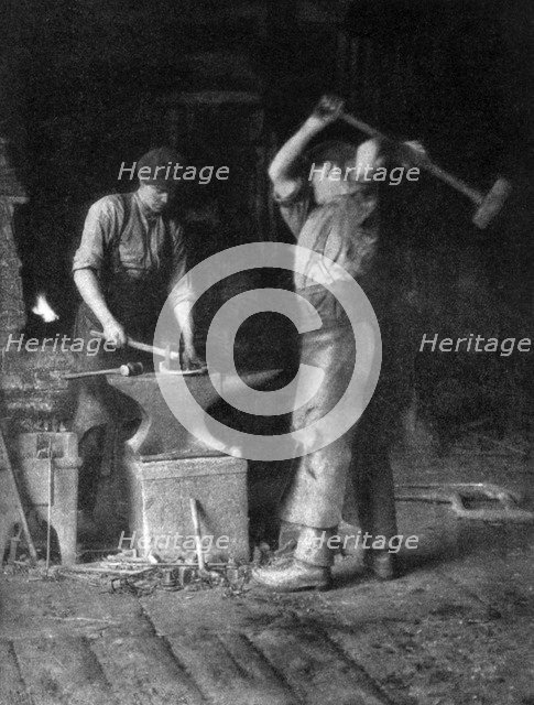 'The Smithy', 1911-1912. Artist: Unknown