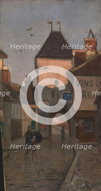 From Moret-sur-Loing, unknown date. Creator: Fredrik Jonas Lucian Botfield Collett.