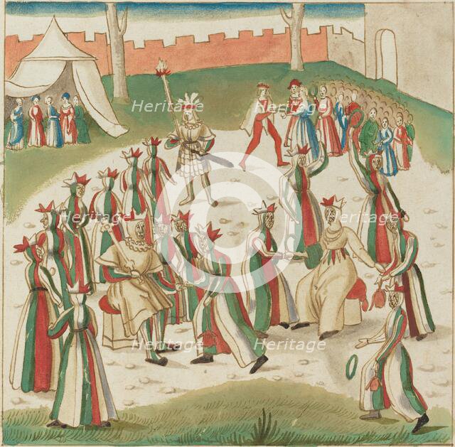 Outdoor Games, c. 1515. Creator: Unknown.