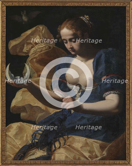 Incostanza. An Allegory of Fickleness , c. 1617. Creator: Janssens, Abraham (ca. 1573-1632).